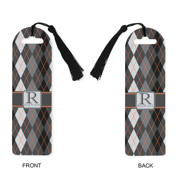 Modern Chic Argyle Plastic Bookmarks - Approval
