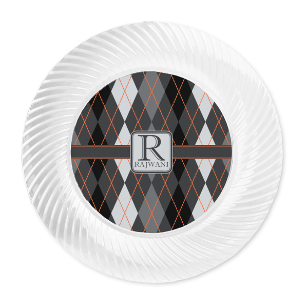 Modern Chic Argyle Plastic Party Dinner Plates - Approval