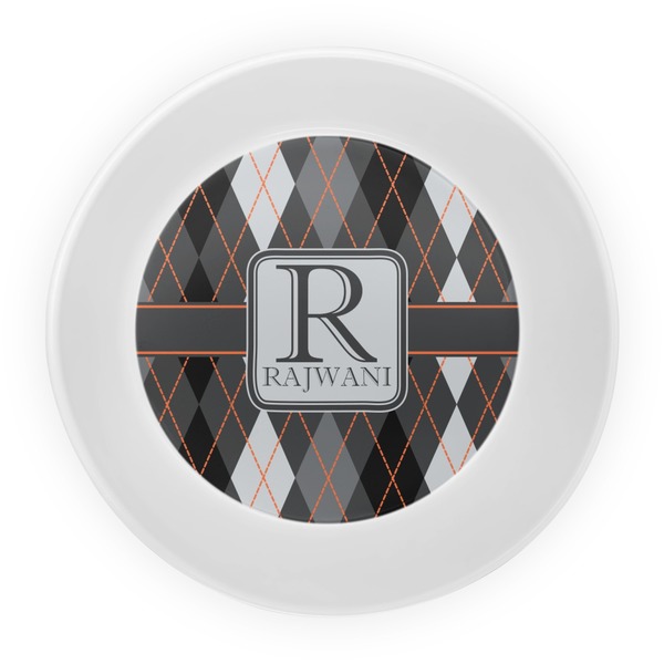 Modern Chic Argyle Melamine Bowl - Center