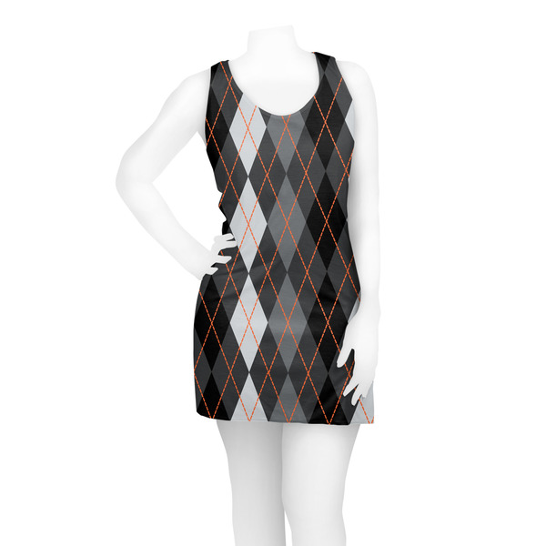 Modern Chic Argyle Racerback Dress - On Model - Front