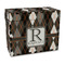 Modern Chic Argyle Recipe Box - Full Color - Front/Main