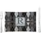 Modern Chic Argyle Rectangular Glass Lunch / Dinner Plate - Single or Set (Personalized)