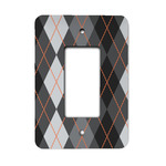 Modern Chic Argyle Rocker Style Light Switch Cover