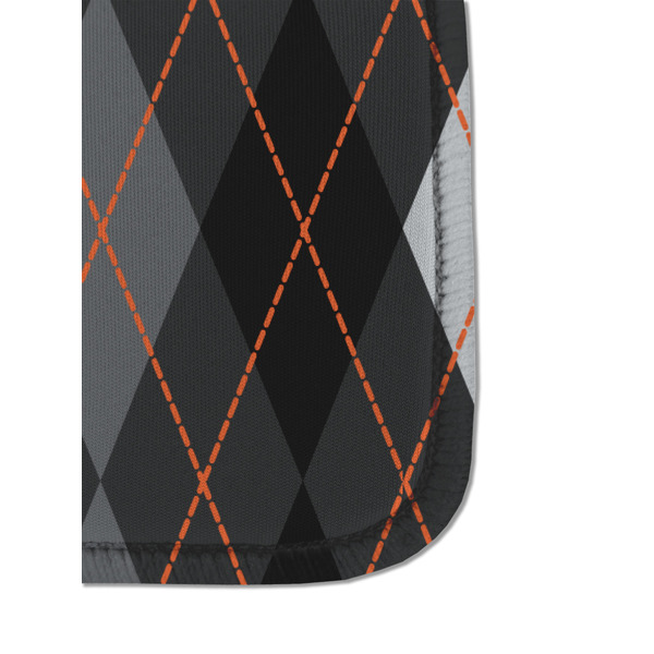 Modern Chic Argyle Sanitizer Holder Keychain - Detail