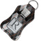 Modern Chic Argyle Sanitizer Holder Keychain - Small in Case