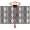 Modern Chic Argyle Sarong (with Model)