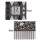 Modern Chic Argyle Security Blanket - Front & Back View