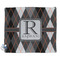 Modern Chic Argyle Security Blanket - Front View