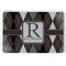 Modern Chic Argyle Serving Tray (Personalized)