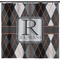 Modern Chic Argyle Shower Curtain - Custom Size (Personalized)