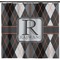 Modern Chic Argyle Shower Curtain - 71" x 74" (Personalized)