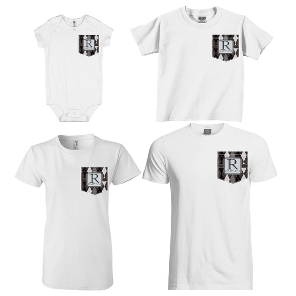 Modern Chic Argyle Sized Pockets on Various Products