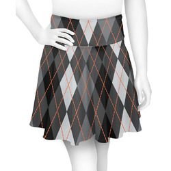 Modern Chic Argyle Skater Skirt - X Large