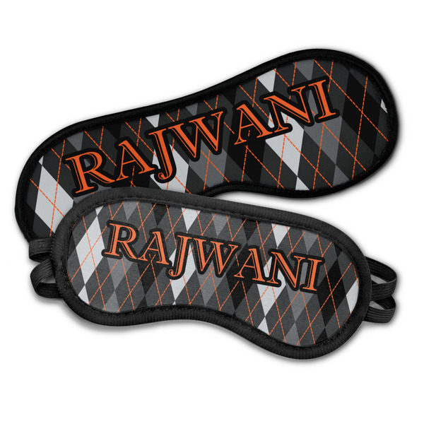 Modern Chic Argyle Sleeping Eye Masks - PARENT