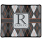 Modern Chic Argyle Large Gaming Mouse Pad - 12.5" x 10" (Personalized)