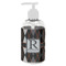 Modern Chic Argyle Plastic Soap / Lotion Dispenser (8 oz - Small - White) (Personalized)