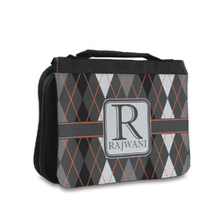Modern Chic Argyle Toiletry Bag - Small (Personalized)