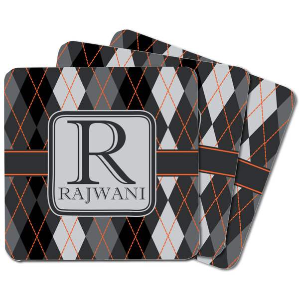 Modern Chic Argyle Square Fridge Magnet - MAIN