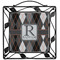 Modern Chic Argyle Square Trivet (Personalized)