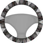 Modern Chic Argyle Steering Wheel Cover (Personalized)