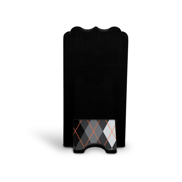 Modern Chic Argyle Stylized Phone Stand - Back