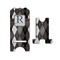 Modern Chic Argyle Stylized Phone Stand - Front & Back - Small