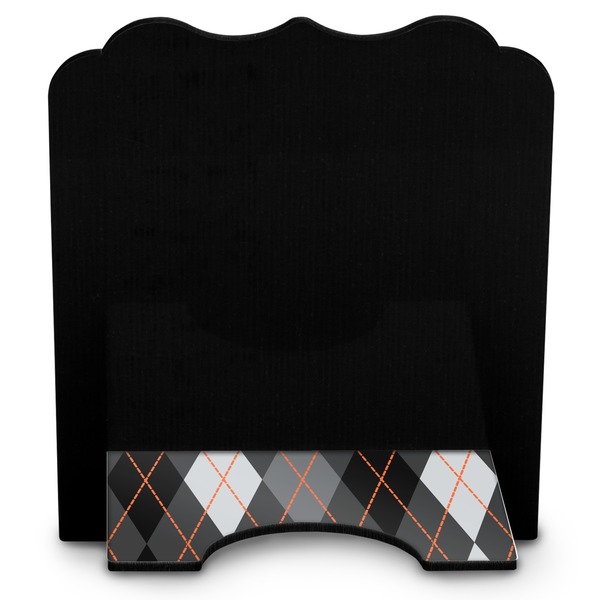 Modern Chic Argyle Stylized Tablet Stand - Back