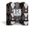 Modern Chic Argyle Stylized Tablet Stand - Front without iPad