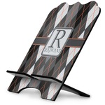 Modern Chic Argyle Stylized Tablet Stand (Personalized)
