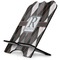 Modern Chic Argyle Stylized Tablet Stand - Side View