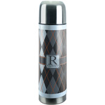 Modern Chic Argyle Stainless Steel Thermos (Personalized)