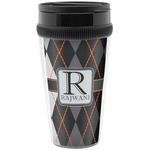 Modern Chic Argyle Acrylic Travel Mug without Handle (Personalized)