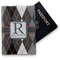 Modern Chic Argyle Vinyl Passport Holder (Personalized)