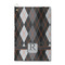 Modern Chic Argyle Waffle Weave Golf Towel - Front/Main