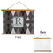 Modern Chic Argyle Wall Hanging Tapestry - Landscape - APPROVAL