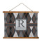 Modern Chic Argyle Wall Hanging Tapestry - Landscape - MAIN
