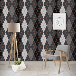 Modern Chic Argyle Wallpaper & Surface Covering (Peel & Stick - Repositionable)