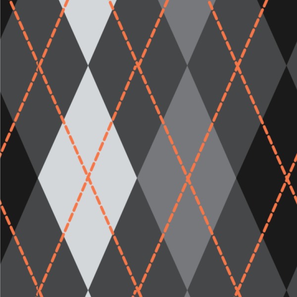 Custom Modern Chic Argyle Wallpaper & Surface Covering (Peel & Stick 24"x 24" Sample)