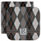 Modern Chic Argyle Facecloth / Wash Cloth (Personalized)