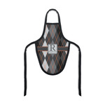 Modern Chic Argyle Bottle Apron (Personalized)