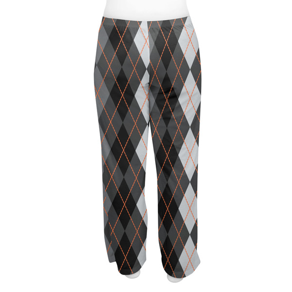 Modern Chic Argyle Women's Pj on model - Back