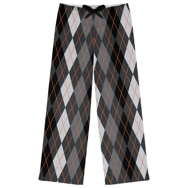 Custom Modern Chic Argyle Womens Pajama Pants - M