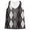 Modern Chic Argyle Womens Racerback Tank Top - 2X Large
