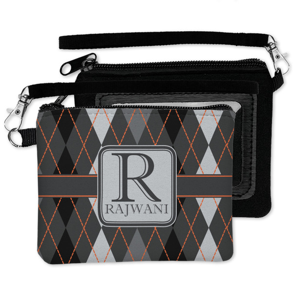 Modern Chic Argyle Wristlet ID Cases - MAIN