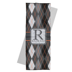 Modern Chic Argyle Yoga Mat Towel (Personalized)