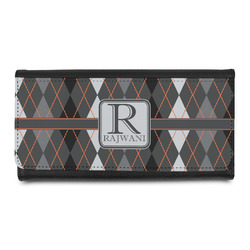 Modern Chic Argyle Leatherette Ladies Wallet (Personalized)