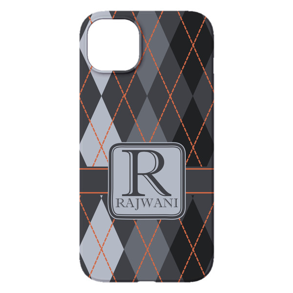Modern Chic Argyle iPhone 14 Pro Max Case - Back