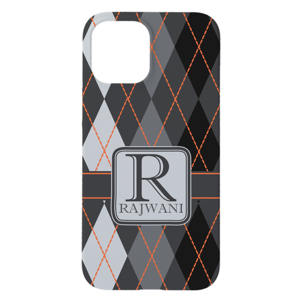 Modern Chic Argyle iPhone 15 Pro Max Case - Back