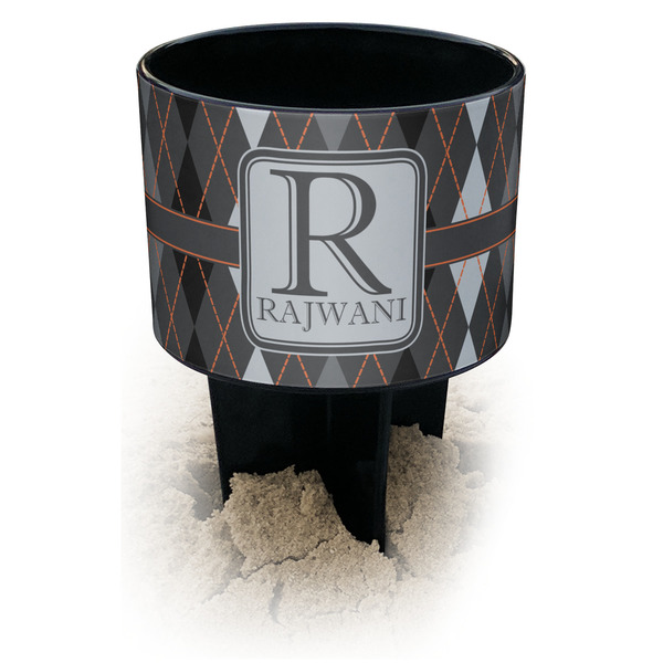 Modern Chic Argyle spiker_black_main