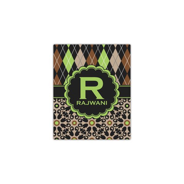 Argyle & Moroccan Mosaic 11x14 - Canvas Print - Front View